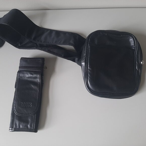 Roots Crossbody w/ removable Strap Pouch - Made in Canada - Picture 1 of 8